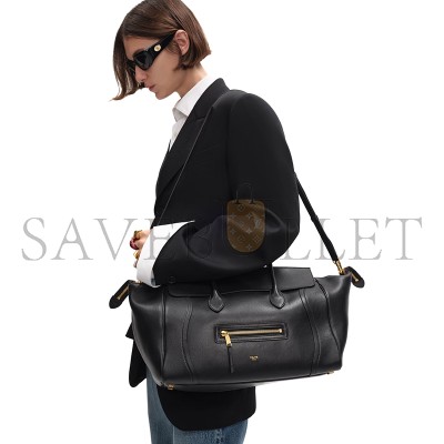 CELINE MEDIUM NEW LUGGAGE IN SUPPLE SHINY LAMBSKIN L100E3GW2.38NO (36*22*16cm)